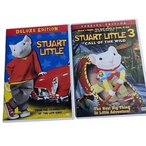 STUART LITTLE DVDs Set of 2 MOVIES